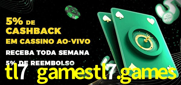 Promoções do cassino ao Vivo tl7 gamestl7.games
